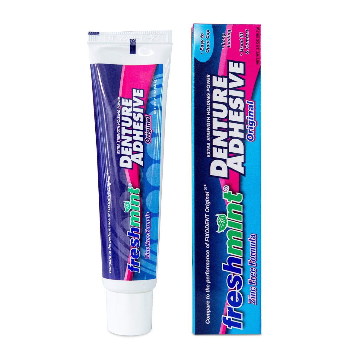 2 oz Zinc Free Denture Adhesive B7601