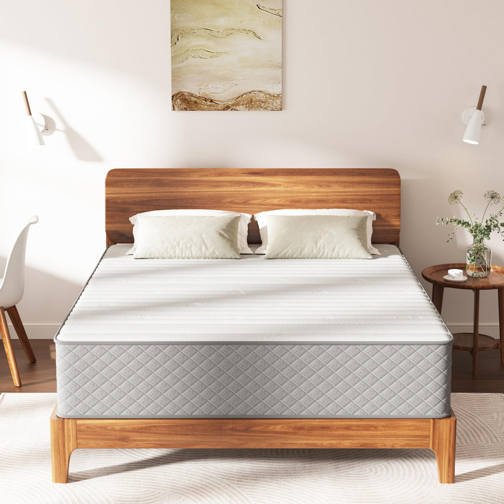 10 Inch Full Size Medium Firm Hybrid Mattress H293385
