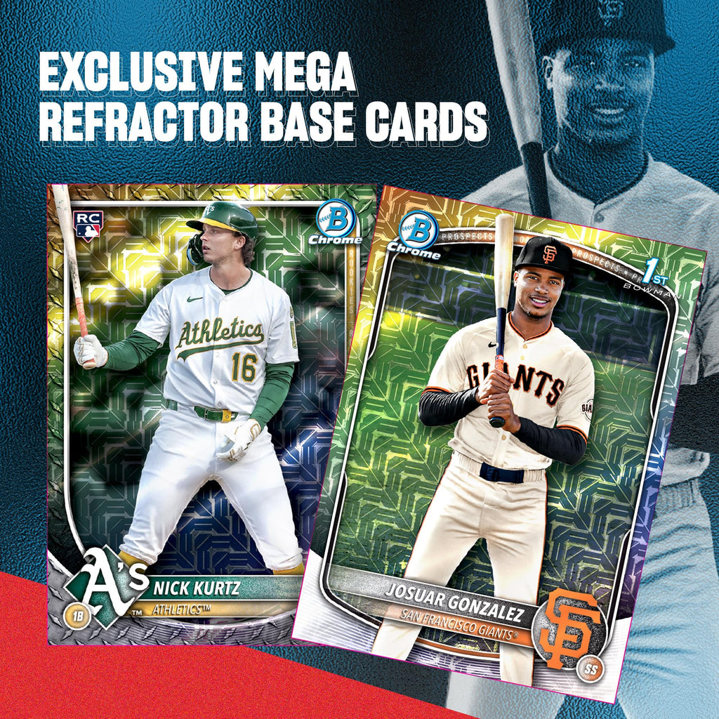 2025 Bowman Chrome Baseball Mega Box R77339