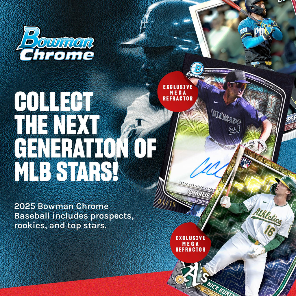 2025 Bowman Chrome Baseball Mega Box R77339