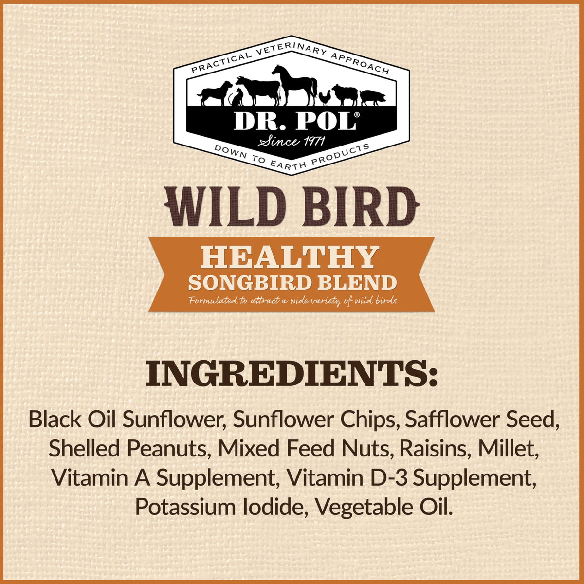 20 LB Wild Bird Seed J89245