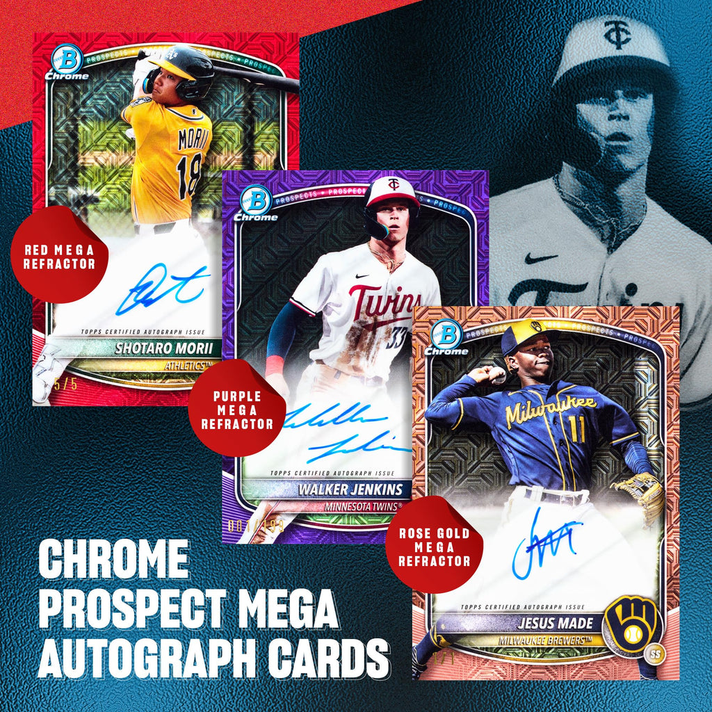 2025 Bowman Chrome Baseball Mega Box R77339